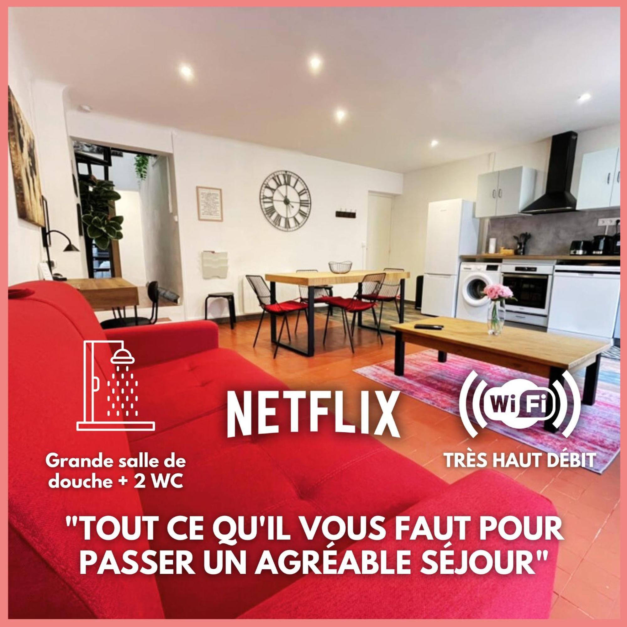 Spacieux Appartement T4 / 70 M2 8 Personnes Αιξ-αν-Προβάνς Εξωτερικό φωτογραφία